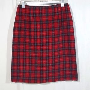 Vintage wool blend skirt